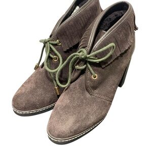 Tory Burch Fringe Ankle Boots SZ 5 M